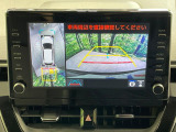 【パノラミックビューモニター】専用のカメラにより、上から見下ろしたような視点で360度クルマの周囲を確認することができます☆死角部分も確認しやすく、狭い場所での切り返しや駐車もスムーズに行えます。