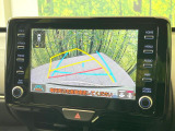【バックカメラ】駐車時に後方がリアルタイム映像で確認できます。大型商業施設や立体駐車場での駐車時や、夜間のバック時に大活躍!運転スキルに関わらず、今や必須となった装備のひとつです!