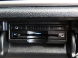 ETC車載器付きです。高速道路の料金所もスムーズに通過できます。