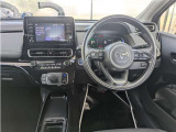 車内の広さを感じさせてくれるだけでなく、広々とした前方視界を確保にも貢献しています。