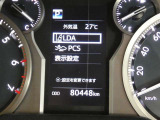 入庫時のメーター走行距離になります。また構内移動等により若干距離が伸びることがありますがご了承ください。
