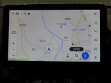純正ナビを装備。タッチパネル式で使いやすく、お出かけもラクラクです。