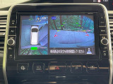 【アラウンドビューモニター】専用のカメラにより、上から見下ろしたような視点で360度クルマの周囲を確認することができます☆死角部分も確認しやすく、狭い場所での切り返しや駐車もスムーズに行えます。