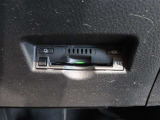 ETC車載器付きです。高速道路の料金所もスムーズに通過できます。