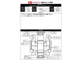 出庫時の車両状態シートです。写真に写りきらない凹み等を確認できます。