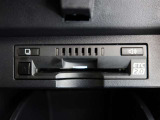 ETC車載器付きです。高速道路の料金所もスムーズに通過できます。