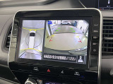 上から丸見えアラウンドビューモニター付きです。