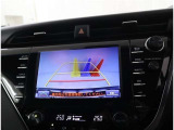 運転初心者には必須のバックガイドモニターを装備