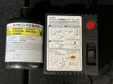 パンク修理キット付きです。もしもの時でも安心です。