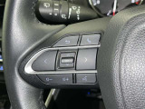 ステアリングスイッチ装備!運転しながら手元でオーディオの操作などができます。