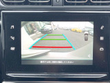 ●ガイドライン付きバックカメラ:不安な駐車もこれで安心!ガイドライン付きなので狭い箇所での駐車もラクラクです!