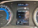 マルチインフォメーションディスプレイ 走行80,204キロ