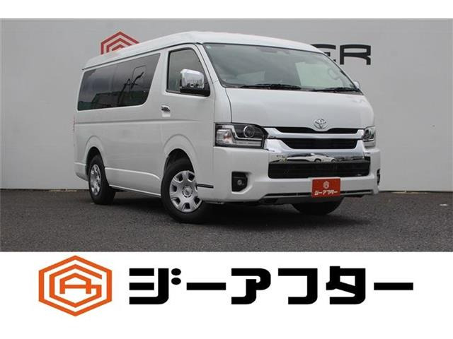 ハイエース 2.7 GL ロング ミドルルーフ 登録済み未使用車 純正ナビ 全周囲カメラ