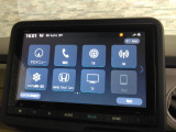 純正ナビが搭載されています。初めての道も安心ですね。Bluetooth接続可能!