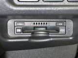 ETC車載器付きです。高速道路の料金所もスムーズに通過できます。