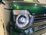 LEDヘッドライトで夜道も安心!