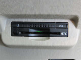 ETC車載器付きです。高速道路の料金所もスムーズに通過できます。