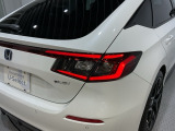 視認性がいいテールランプ。後続車にも存在をアピール。