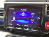 ナビ機能だけでなく、ミュージックサーバー、Bluetooth、フルセグテレビ、DVDとCD再生など、オーディオ機能がついています。