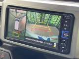 【パノラマモニター】専用のカメラにより、上から見下ろしたような視点で360度クルマの周囲を確認することができます☆死角部分も確認しやすく、狭い場所での切り返しや駐車もスムーズに行えます。