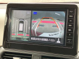アラウンドビューモニター装備!空から見ているような映像によって不慣れな場所での車庫入れや縦列駐車等はもちろん狭い道でのすれ違いも安心していただけます♪