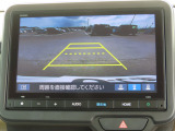 リアワイドカメラシステム!従来の視野に加えて、後方側方を約180&deg;まで見えるワイドビューと、後方を真上から見たような視野で駐車時などに便利なトップダウンビューの3つの視野があります!