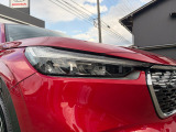 LEDヘッドライト付いてます!省電力で暗い夜道も明るく照らしてくれますよ♪フォグライトも付いてて視界の悪い時も安心安全ですよ♪