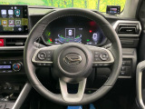 【ステアリングスイッチ】運転中、前方から目線をそらすことなく、オーディオ等の操作が可能な便利機能!安心&快適なドライブを演出してくれます♪