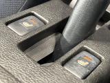 【シートヒーター】寒い日に重宝するシートヒーター!エアコンより早く温まってくれるので寒がりの人も安心ですね♪エアコンの温風は乾燥するから苦手、という方にもをおすすめです。