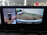 まるでお車を真上から見下ろしたかのような映像をナビに映し出してくれますので狭い駐車場でも周囲を確認する事が出来ますので非常に安心です♪