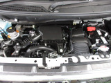 自慢のエンジンはパワードbyHONDAです。精度とバランスにこだわって、低回転からスムースなパワーを発揮します。