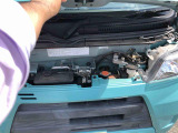 エンジンルームもキレイです。