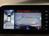 パノラミックビューモニター付きです。車両を上から見たような映像をモニター画面に表示。運転席からの目視では見にくい、車両周辺の状況をリアルタイムでしっかり確認できます。