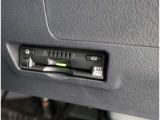 ETC車載器付きです。高速道路の料金所もスムーズに通過できます。