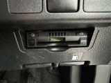 ETC車載器付きです。高速道路の料金所もスムーズに通過できます。