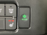 ★ECONスイッチ★ エコドライブを加速しよう!スイッチをONにすると、運転の仕方によるロスを抑え込み燃費をよくするようクルマが頑張ります(*^ー^*)燃費向上にチャレンジ♪