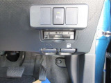 ETC車載器付きです。高速道路の料金所もスムーズに通過できます。