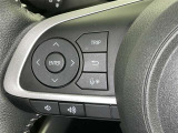 ステアリングスイッチ装備!運転しながら手元でオーディオの操作などができます。