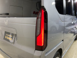 視認性がいいテールランプ。後続車にも存在をアピール。