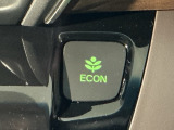 ★ECONスイッチ★ エコドライブを加速しよう!スイッチをONにすると、運転の仕方によるロスを抑え込み燃費をよくするようクルマが頑張ります(*^ー^*)燃費向上にチャレンジ♪