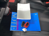 取扱説明書やメンテナンスノートもそろっています。スペアキーもそろっているので家族と共有することができ、紛失・破損した際も迅速な対応ができるので安心です。