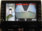 パノラミックビューモニター付きです。全方向の確認ができて安心です。