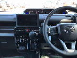 運転中も見やすいメーター。