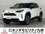 色々な装備がついた、ヤリスクロス ハイブリッドZタイプです。