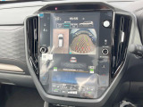 【デジタルマルチビューモニター】車のフロントやサイドのカメラ画像を同時にモニター表示することで、悪路や狭い道を走行時でも周囲の状況確認ができ安心!本格SUVにうれしい装備です♪