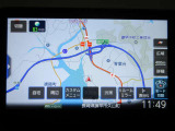 ナビ付で慣れない道も旅先でも安心。