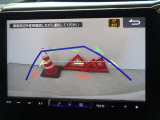 バックガイドモニターを装備しています、車庫入れもラクラクです。