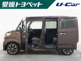 広い開口部&低い床で乗り降りラクラク♪