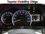 昼間でもくっきり見やすい、高質感メーターです。