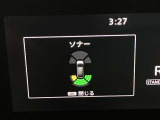 障害物を感知し知らせてくれるので安心です♪
